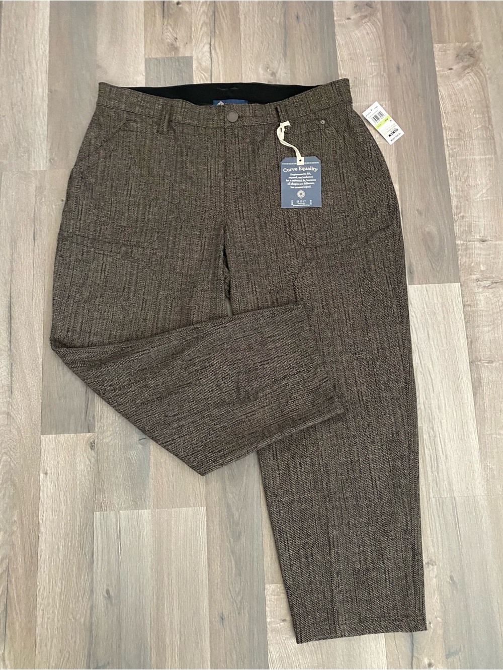 NEW $98 Democracy "Ab"solution Skyrise Slimming Panels Pants 18W  Curve Equality